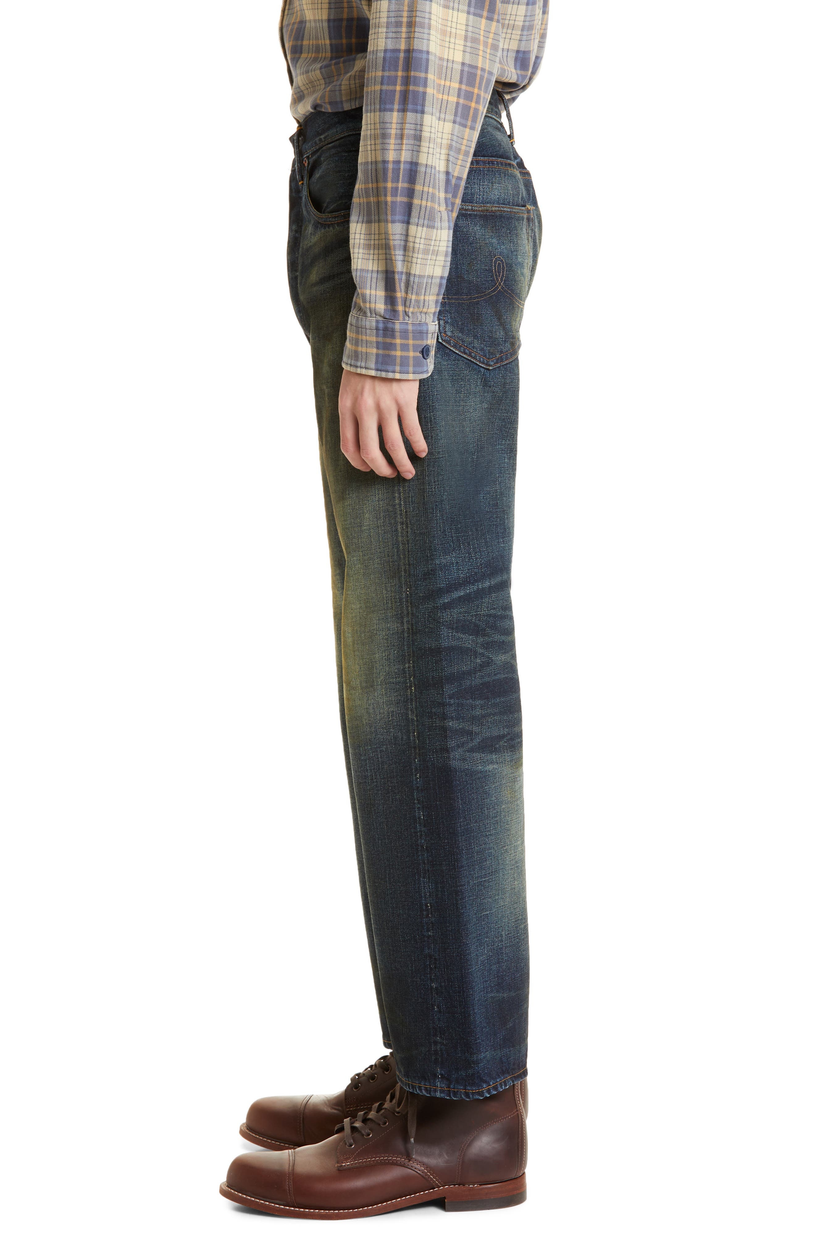 Vintage Straight Leg Jeans - 4