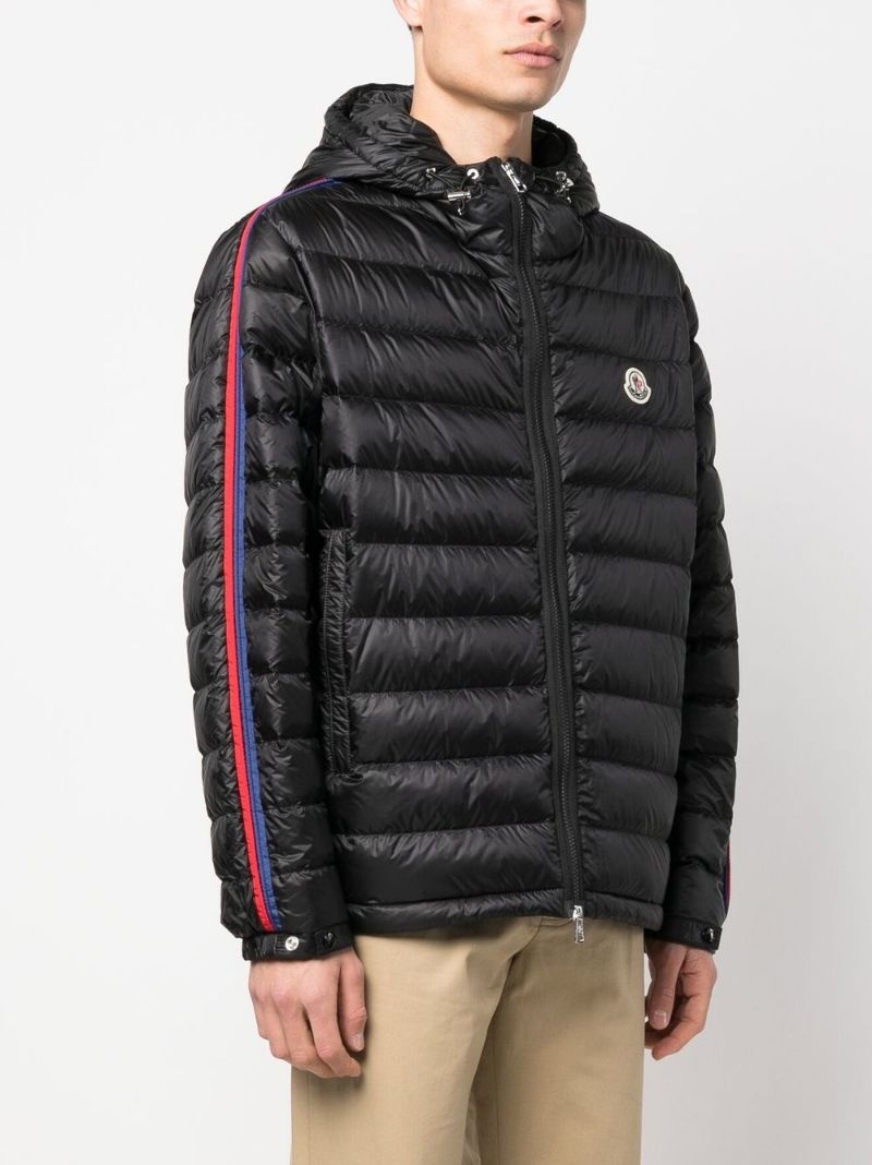 Agout logo-patch puffer jacket - 3