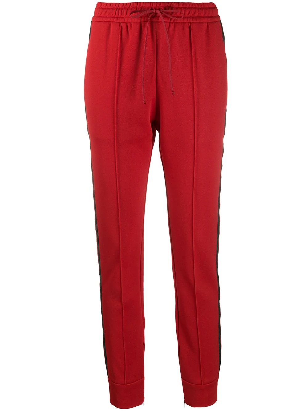 slim-fit drawstring track pants - 1