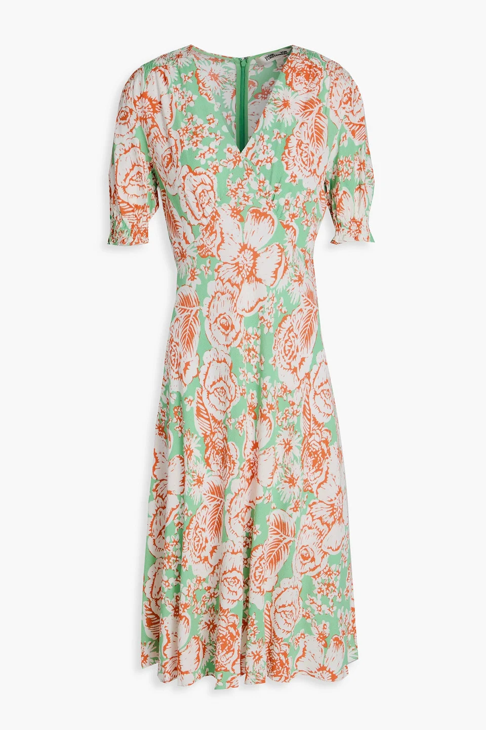 Jemma floral-print crepe dress - 1