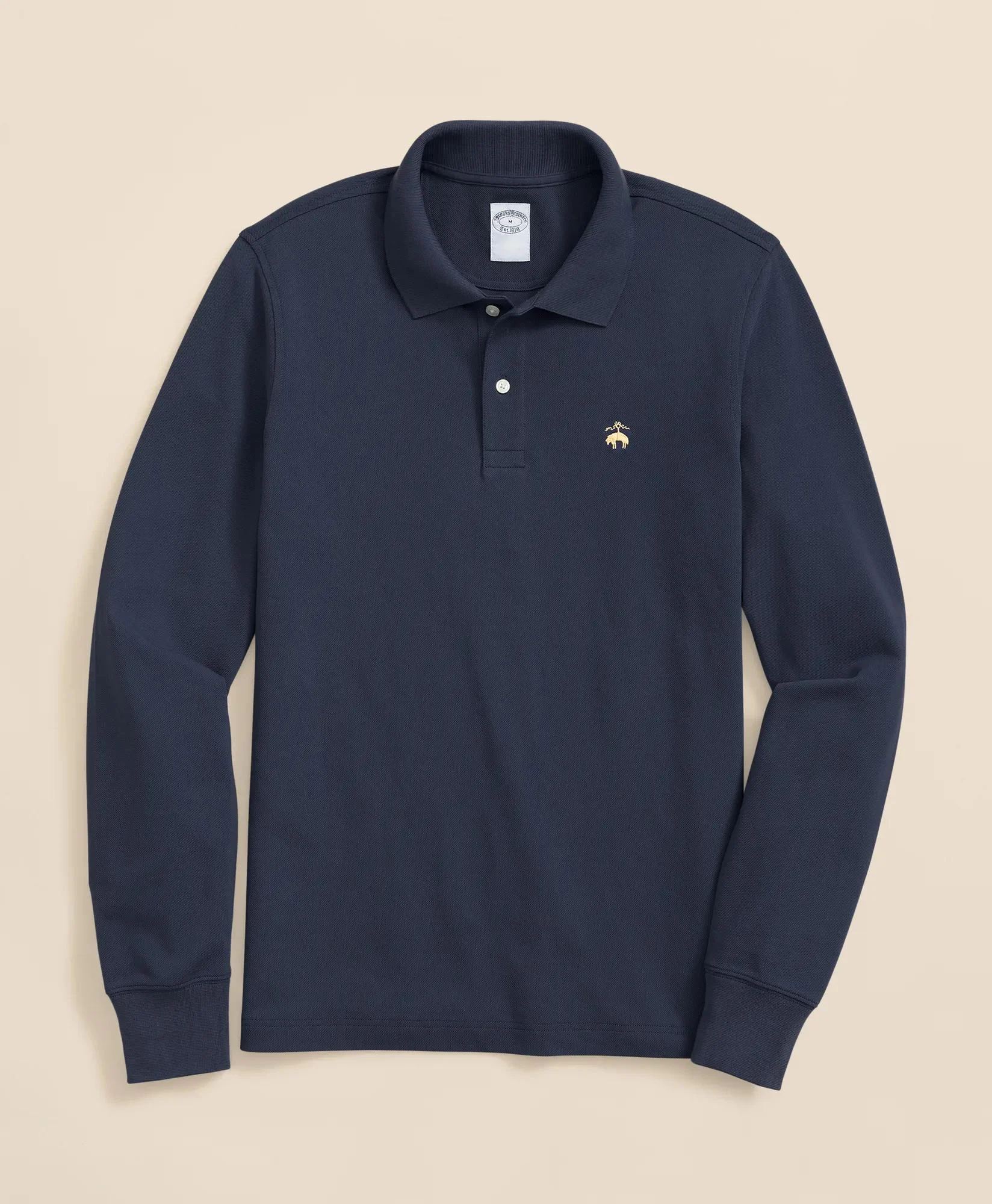 Golden Fleece® Stretch Supima® Long-Sleeve Polo Shirt - 1