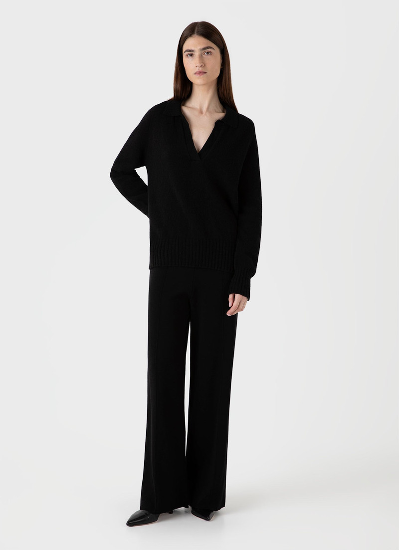 Sunspel Lambswool Polo Jumper outlook