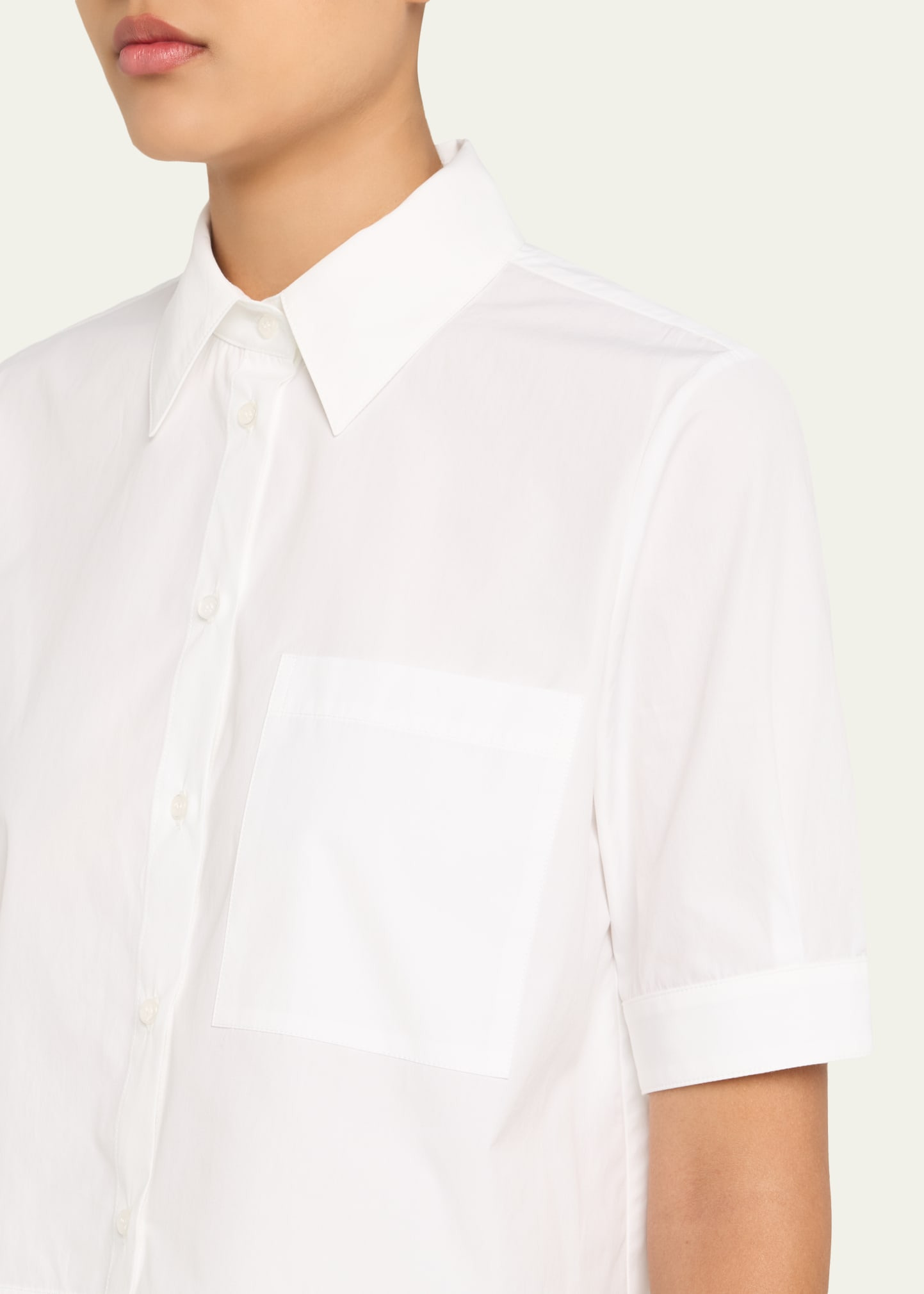 Short Lived Button-Front Shirt - 5