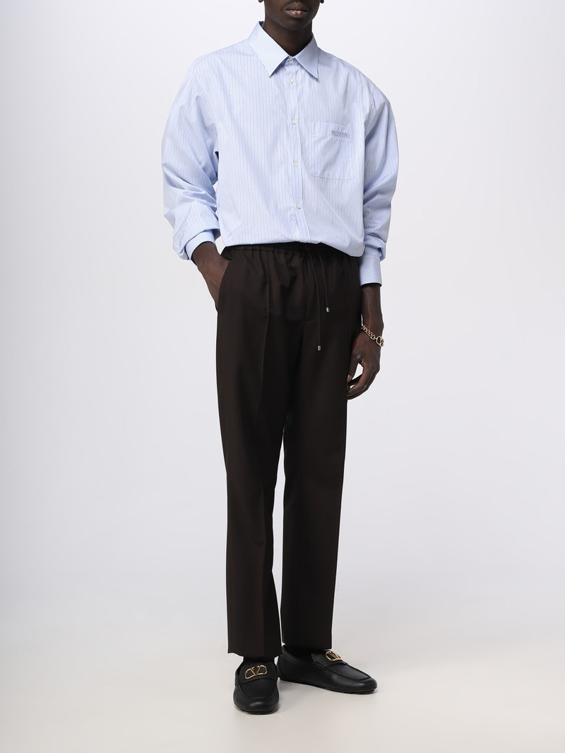 Valentino Valentino pants in wool blend outlook