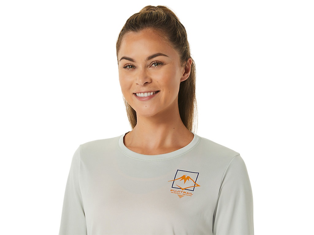WOMEN'S FUJITRAIL LOGO LONG SLEEVE TOP - 4