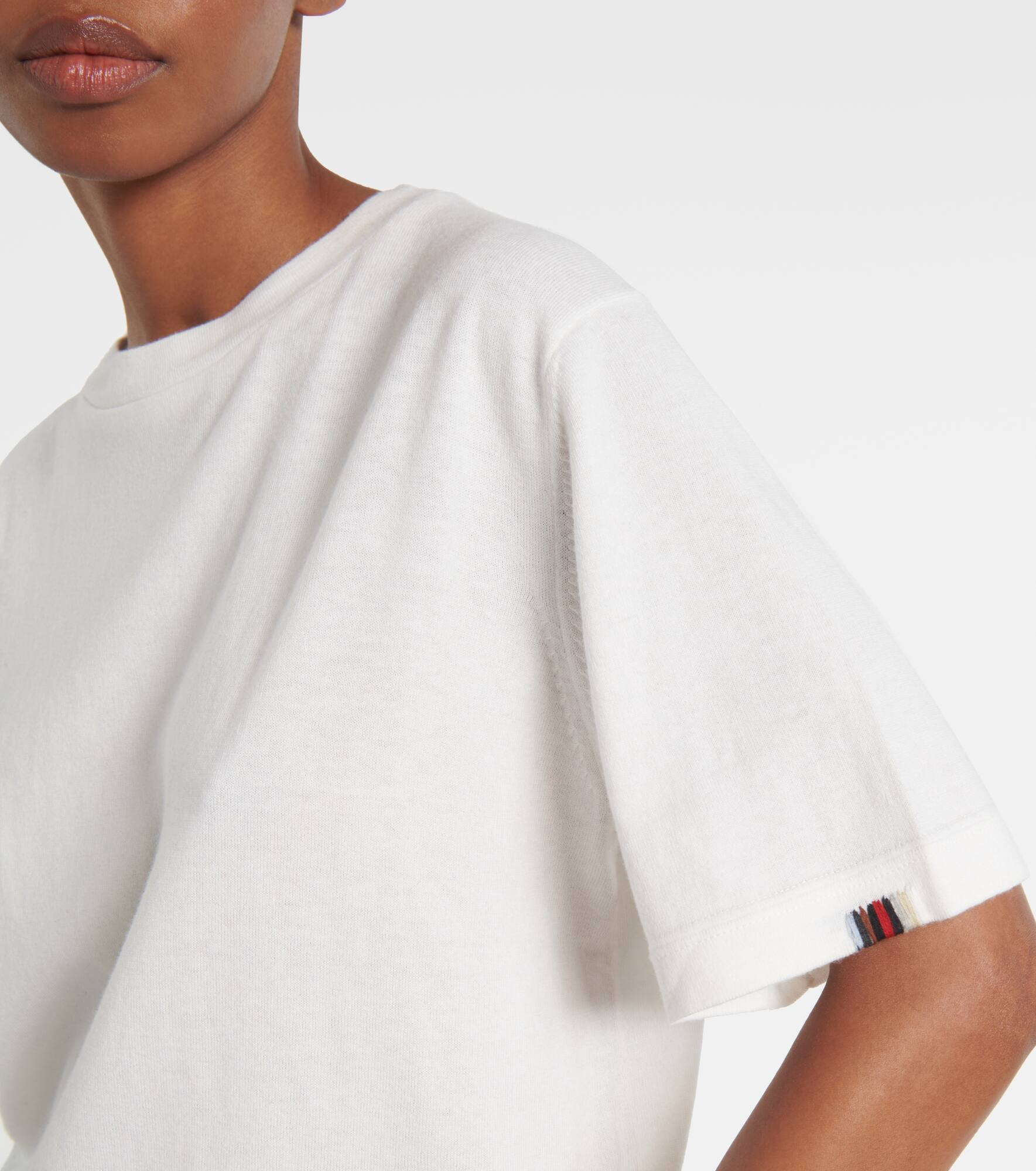 James cotton and cashmere T-shirt - 4