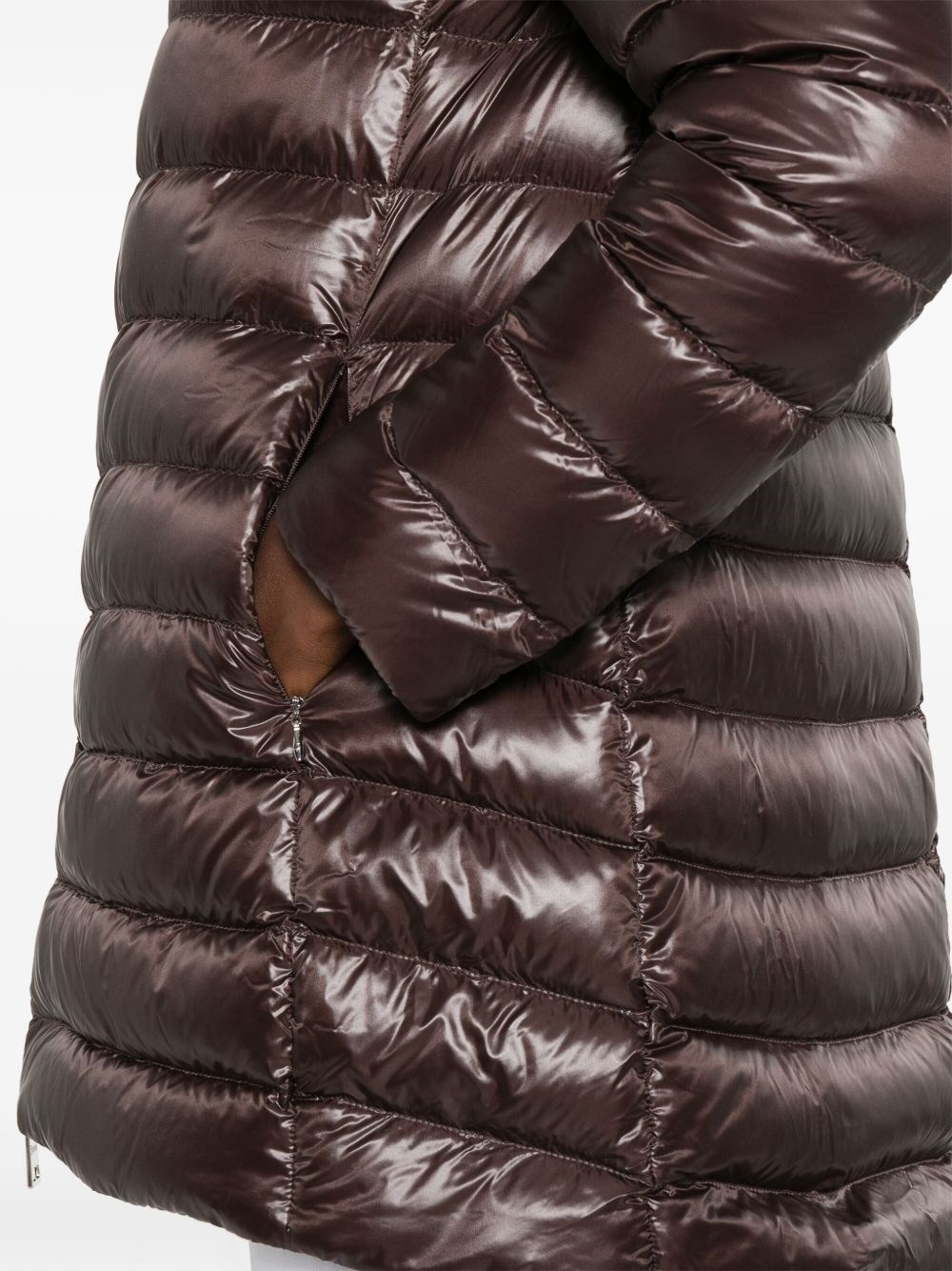 A-shape midi down jacket - 2