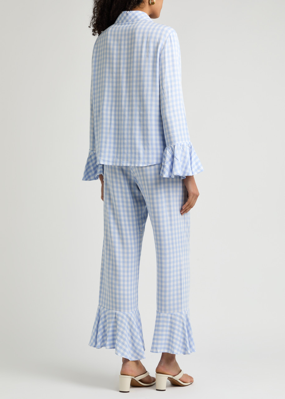 Sleeper Nebula Checked Twill Pyjama set - 3