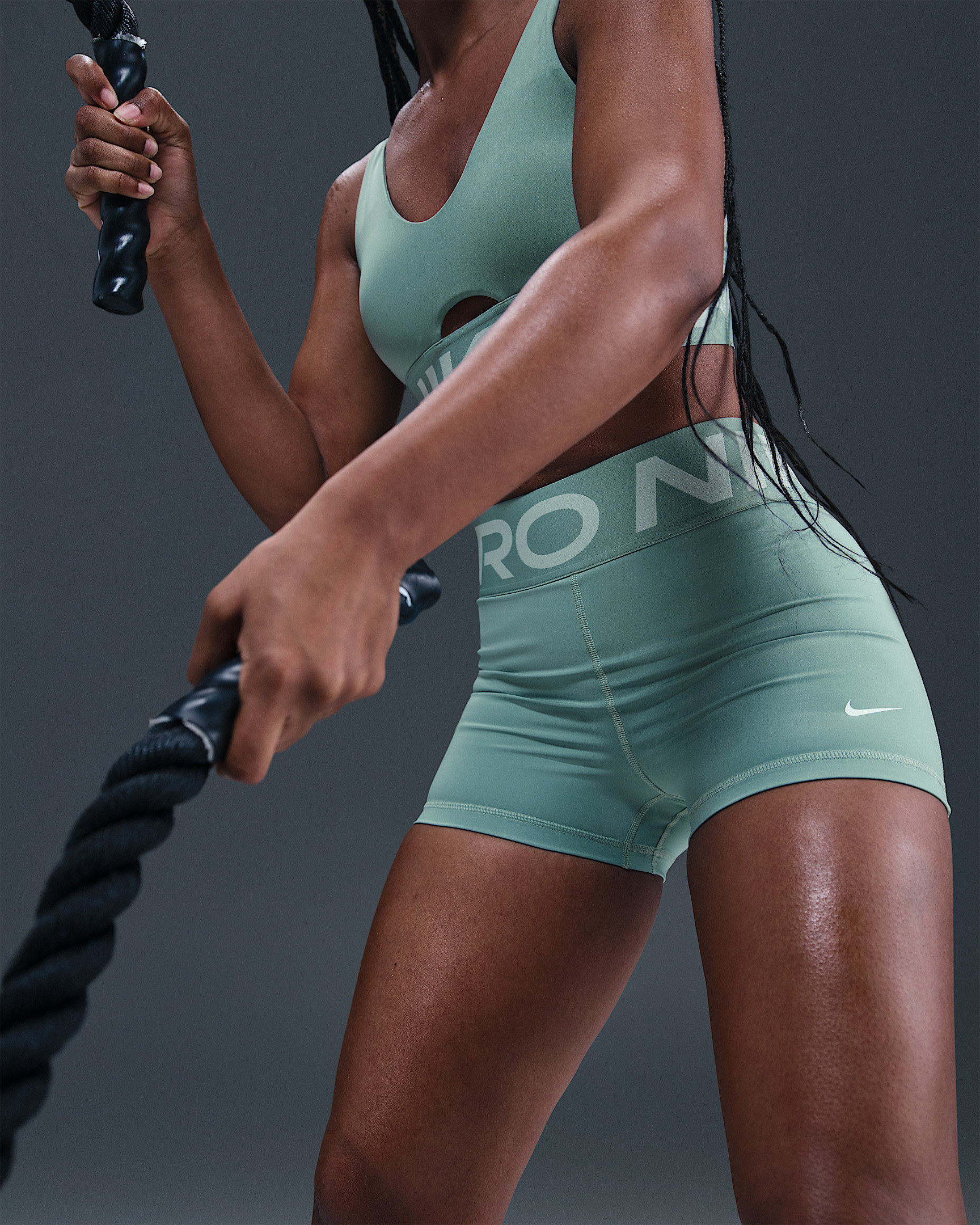 Nike Pro Sculpt Women's High-Waisted 3" Biker Shorts - 5