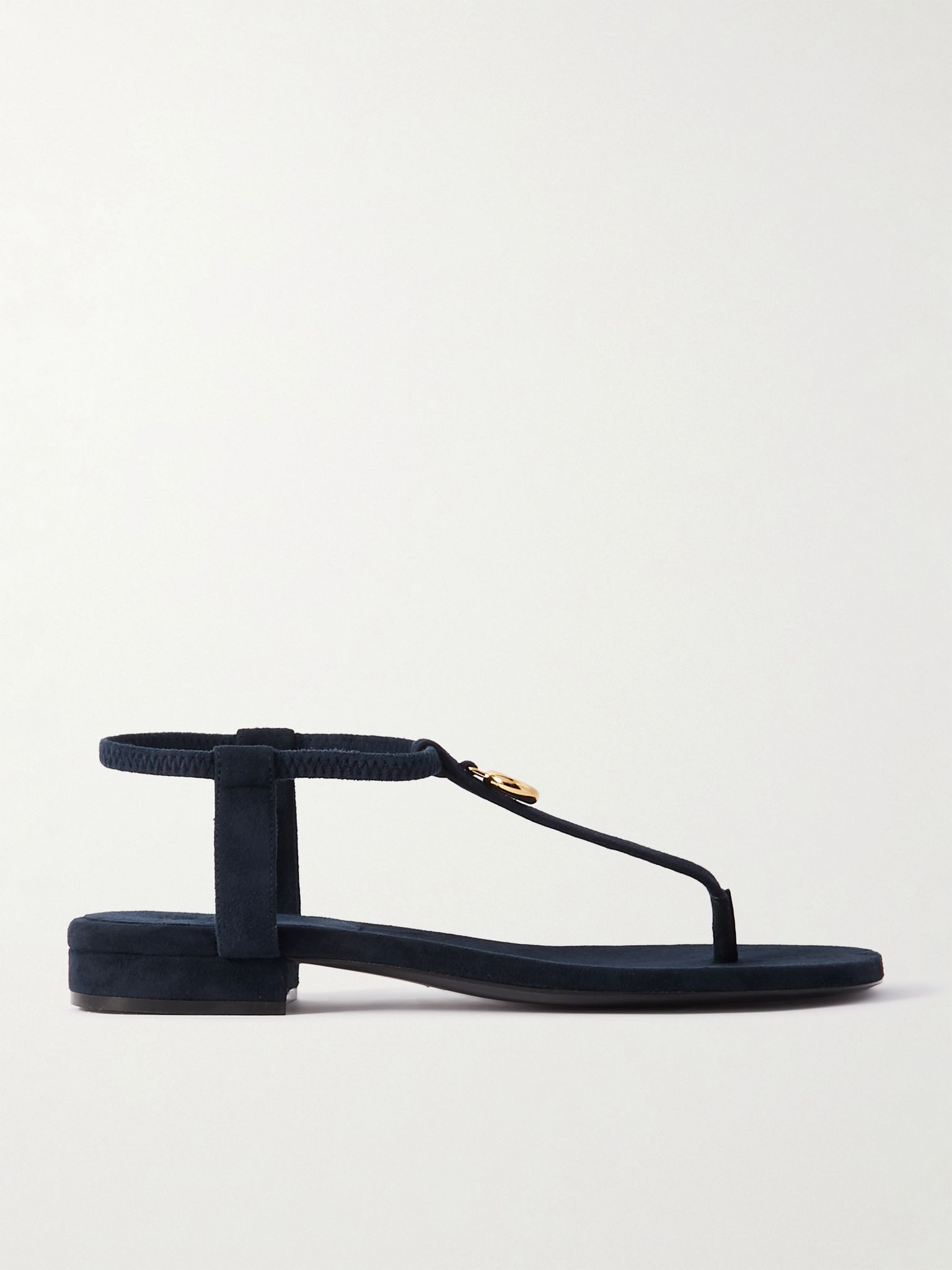 Mindil embellished suede sandals Navy - 1