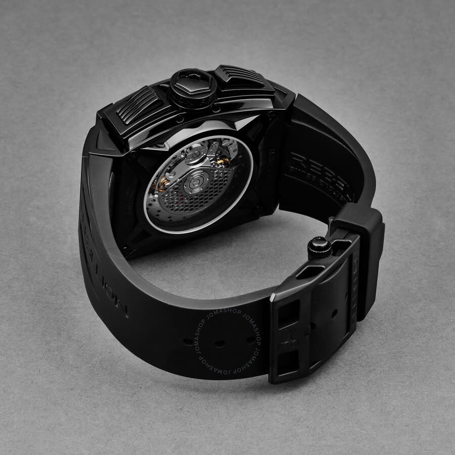 Rebellion - Rebellion Re1 Chronograph Automatic Black Dial Men's Watch RB.RE1.CH.ST - 3