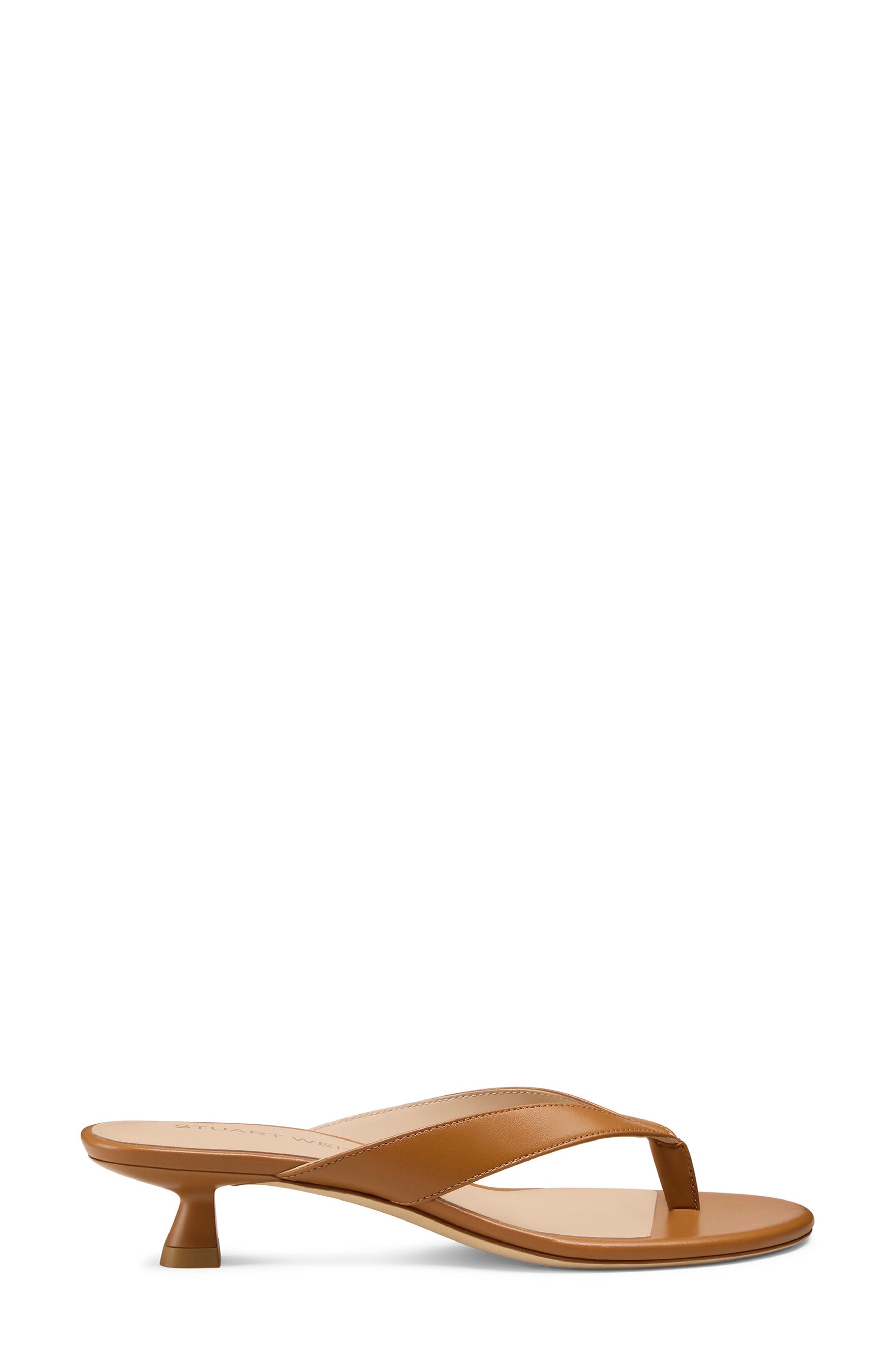 Stuart Weitzman Rio Kitten Heel Sandal in Macchiato at Nordstrom - 3