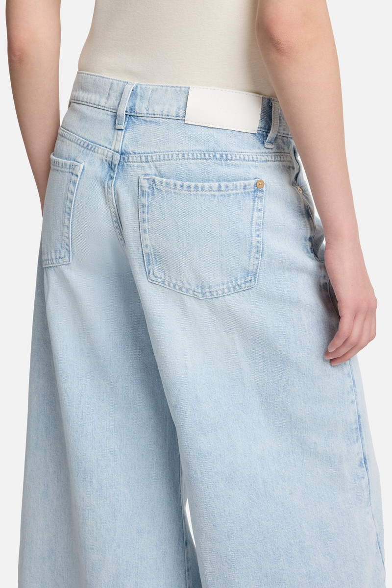 Willow Palazzo Wide Leg in Clean Slate 4