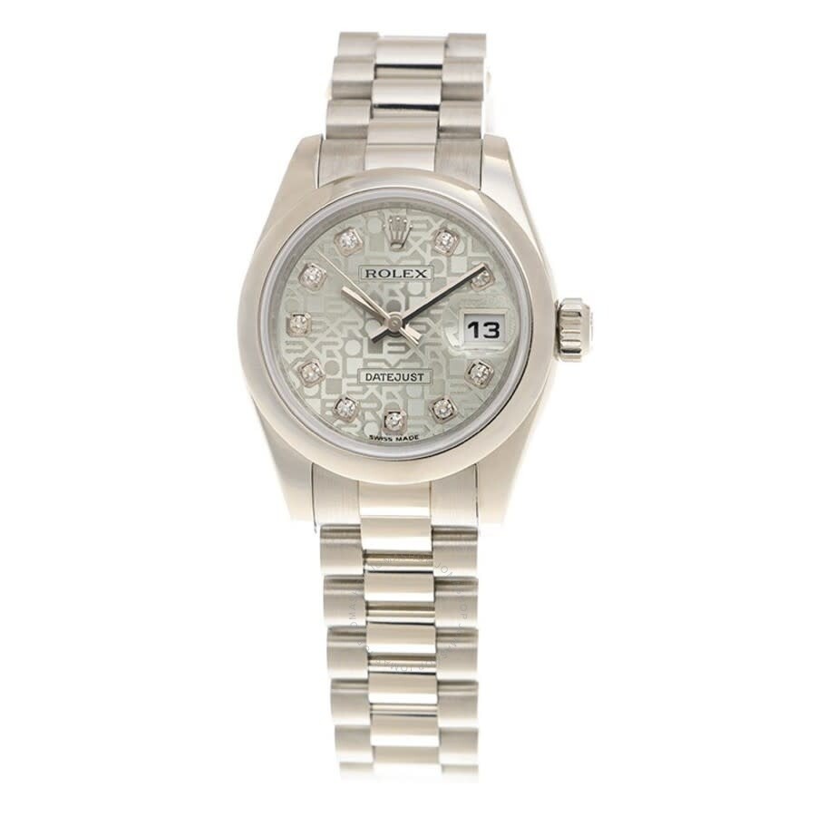Rolex Datejust Automatic Chronometer Diamond Ladies Watch 179166IBJDP - 3