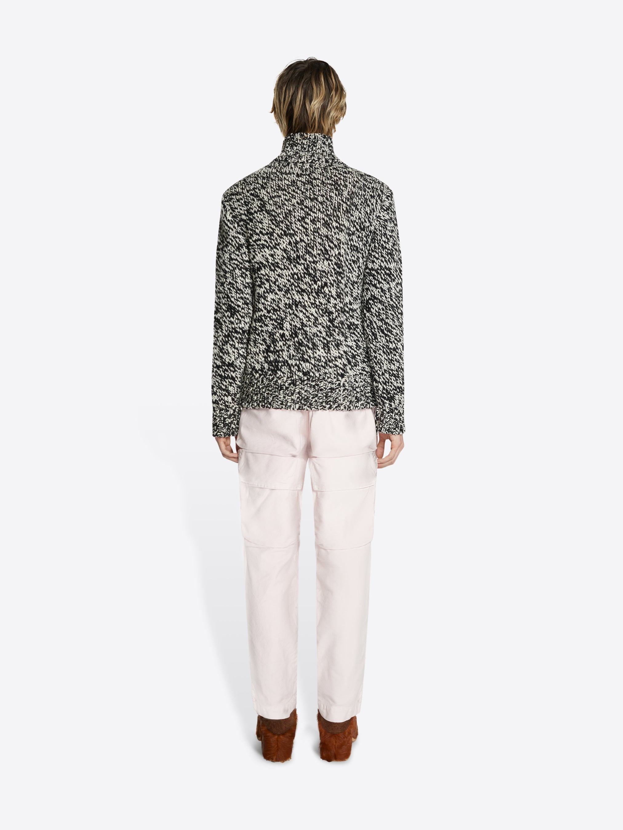 MERINO ZIP SWEATER - 4