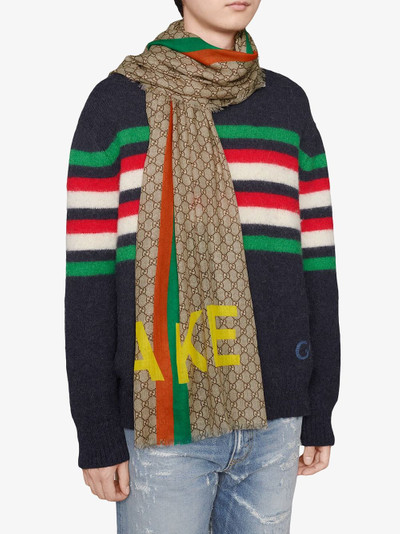 GUCCI Fake/Not GG scarf outlook