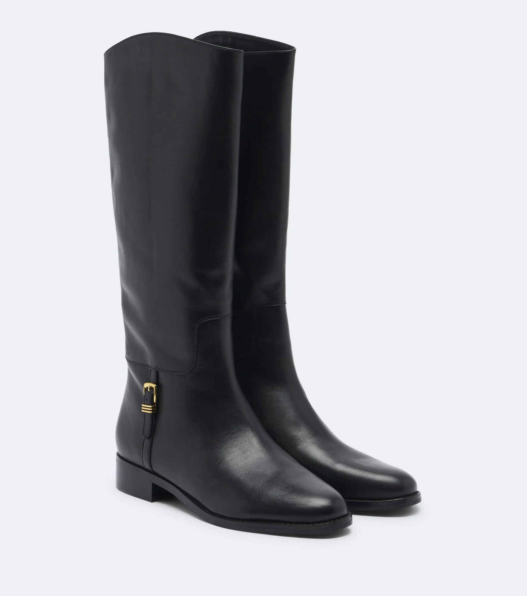 Arabelle leather knee-high boots - 1
