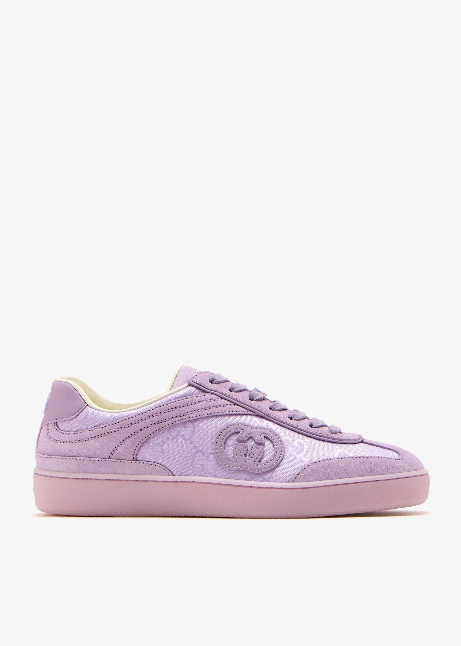 Gucci G75 Suede Sneakers - 1