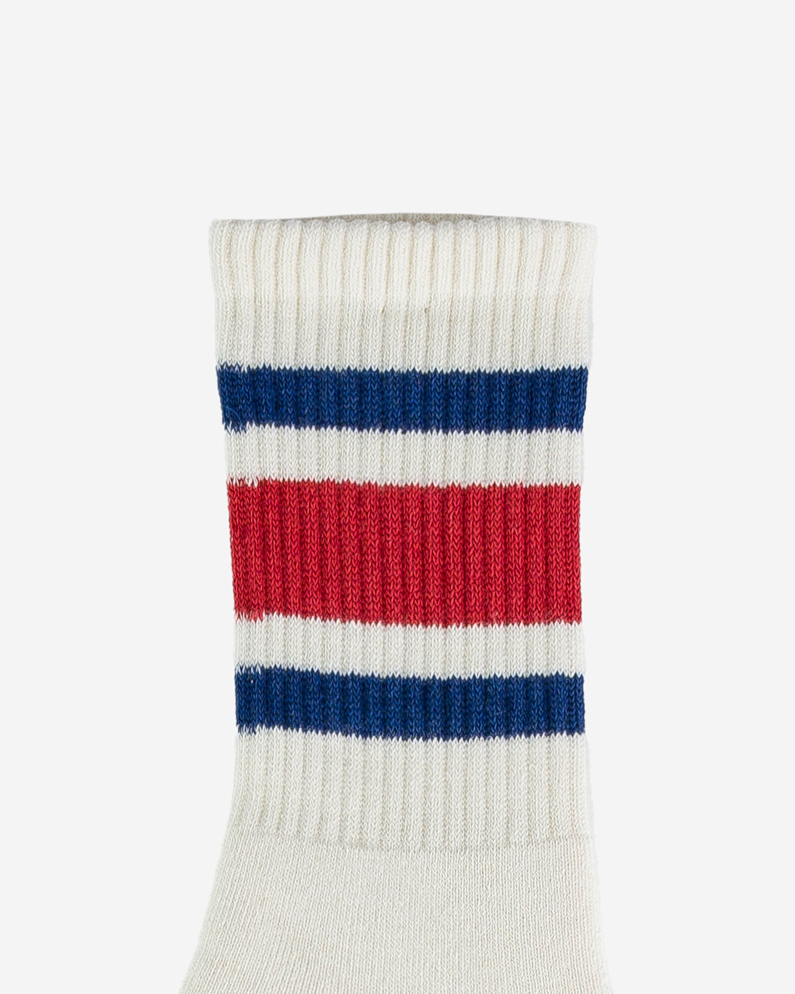 DEC-80-S-BUR Decka 80s Skater Socks - Short Length - Burgundy - 2