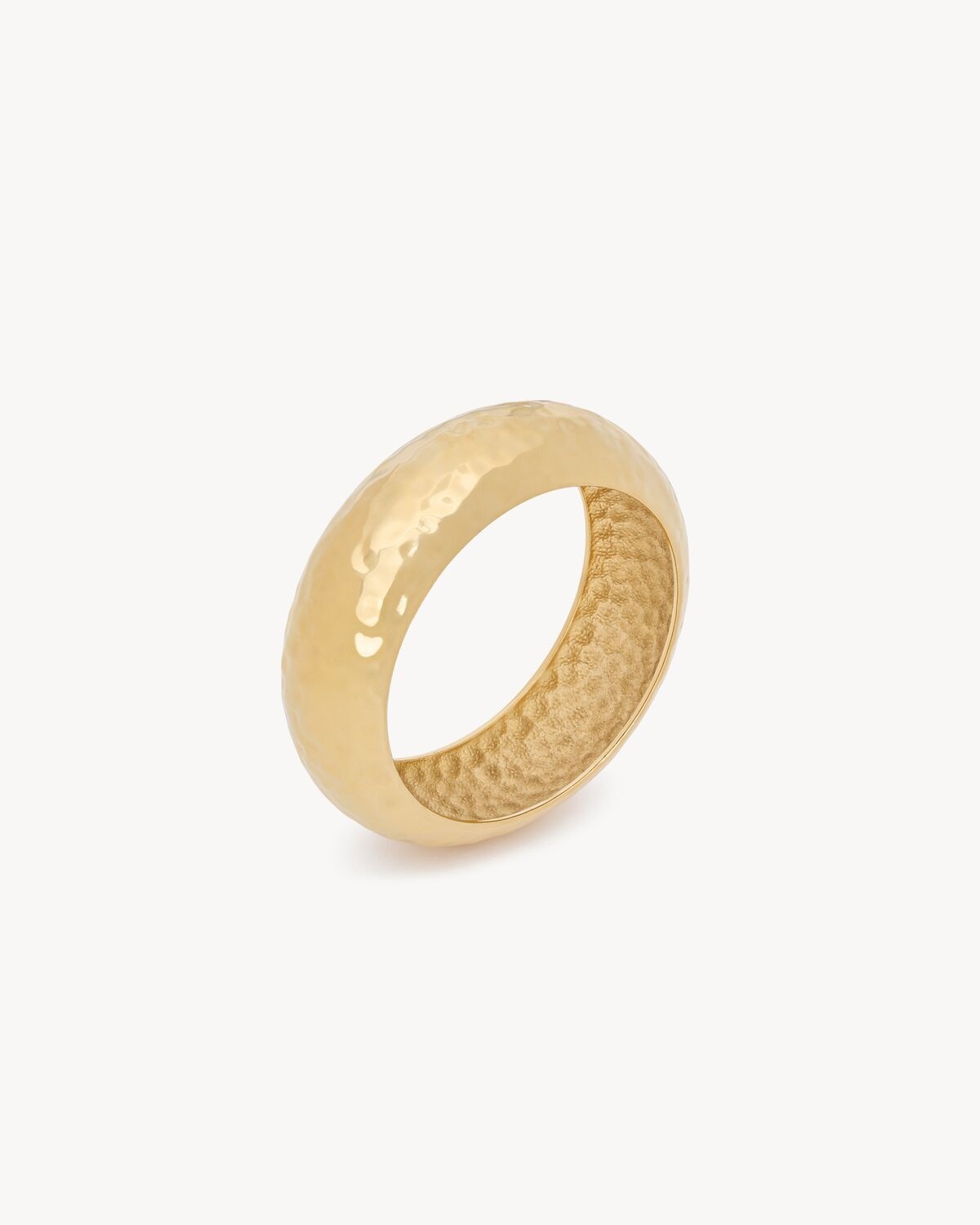 HAMMERED BANGLE IN METAL - 1
