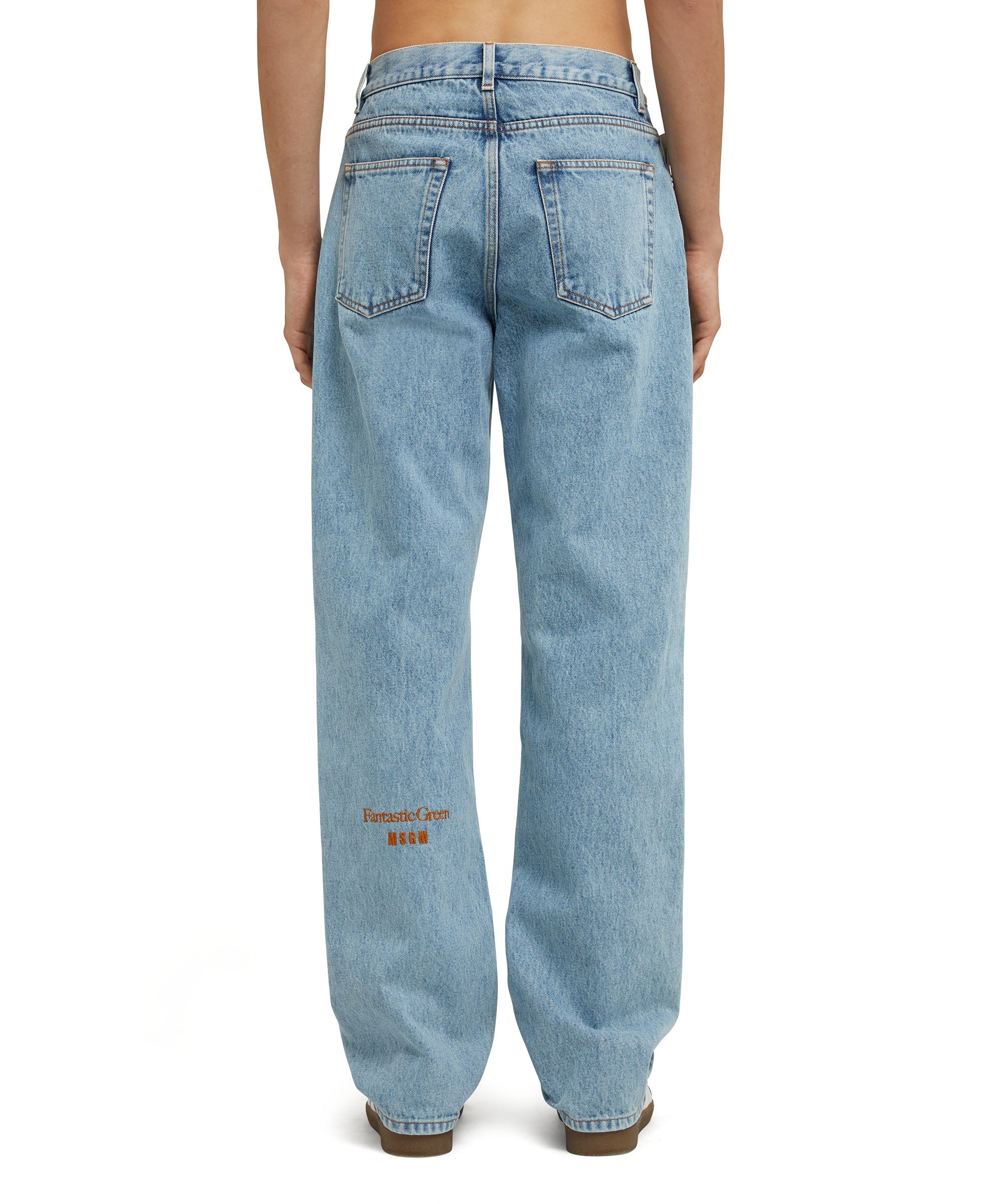 Sustainable denims from the MSGM Fantastic Green Capsule - 3