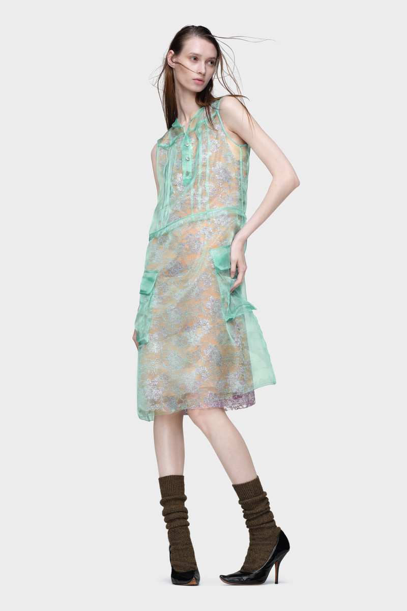 Maison Margiela Sheer tea dress outlook