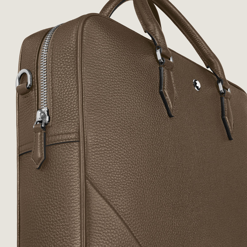 Montblanc MEDIUM BRIEFCASE IN GRAIN LEATHER outlook