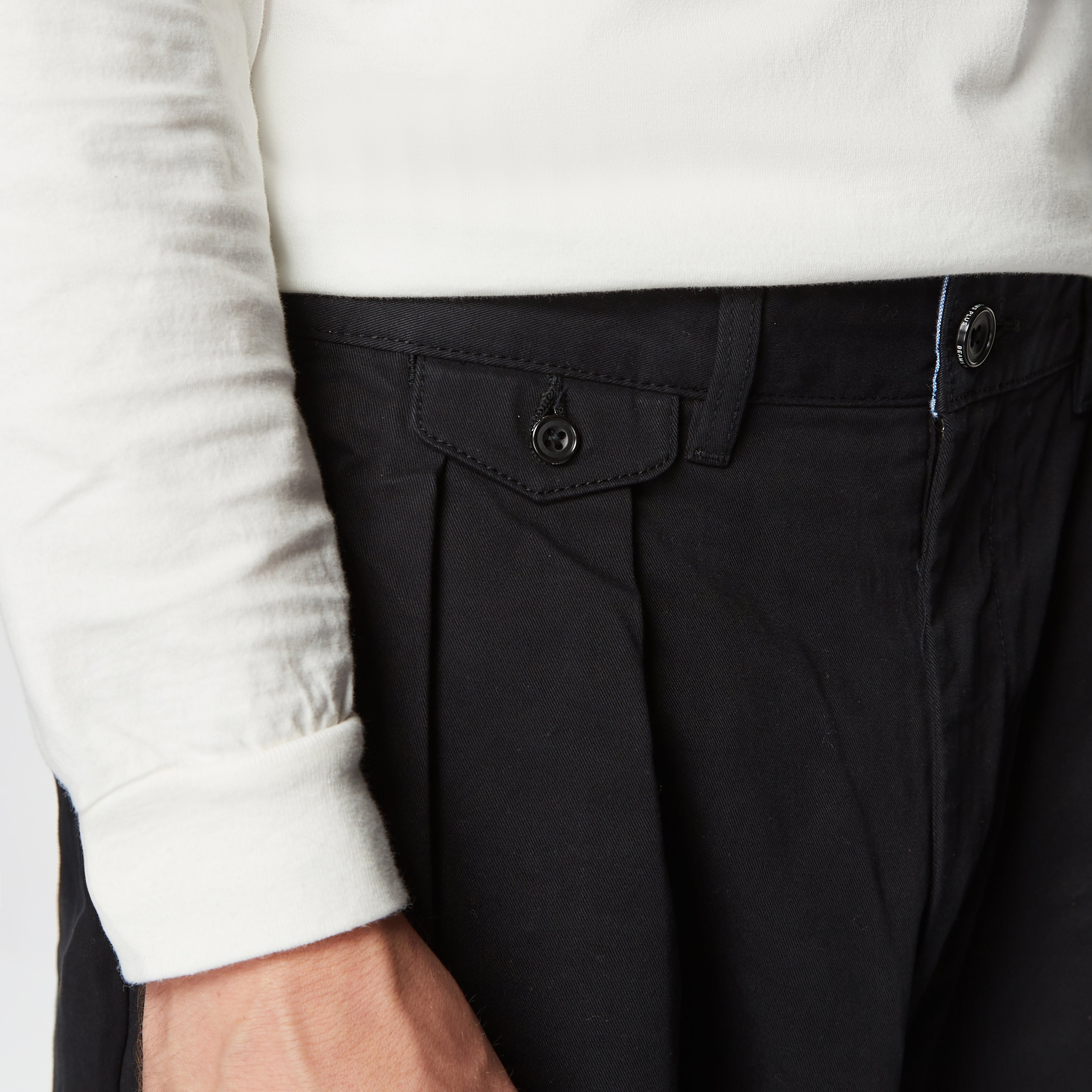 Beams Plus 2 Pleat Twill Chino - 5