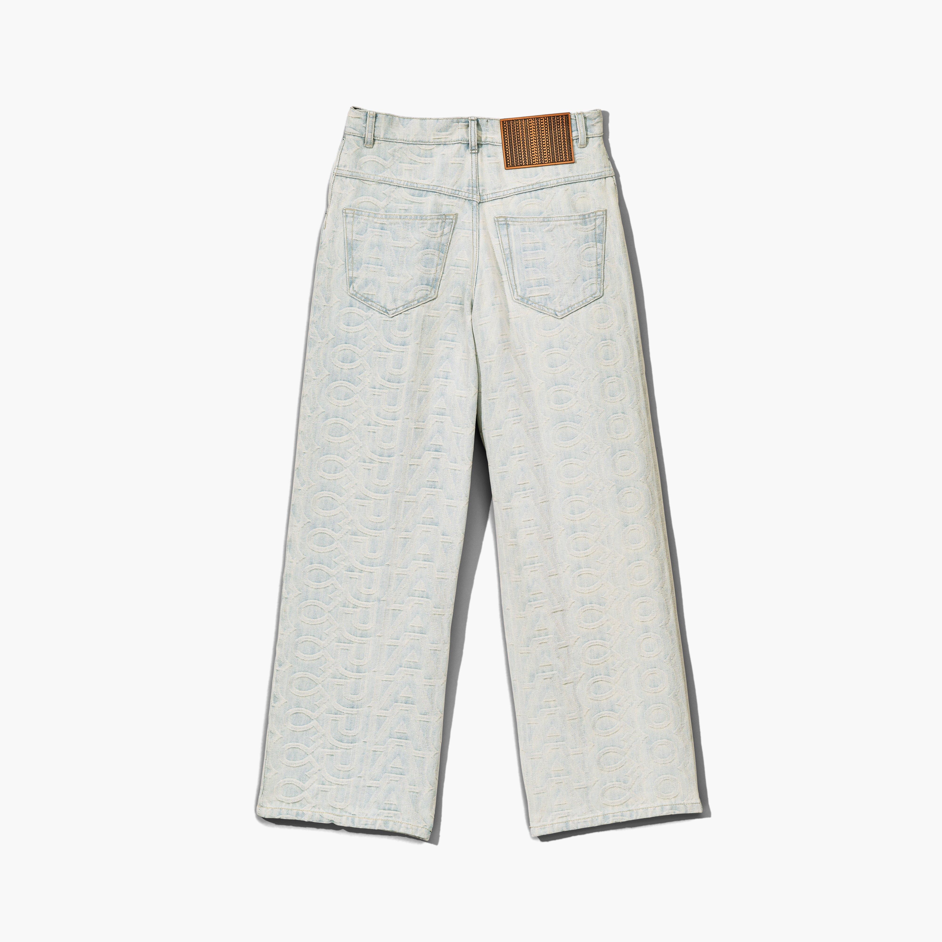 THE MONOGRAM DENIM PANT - 8