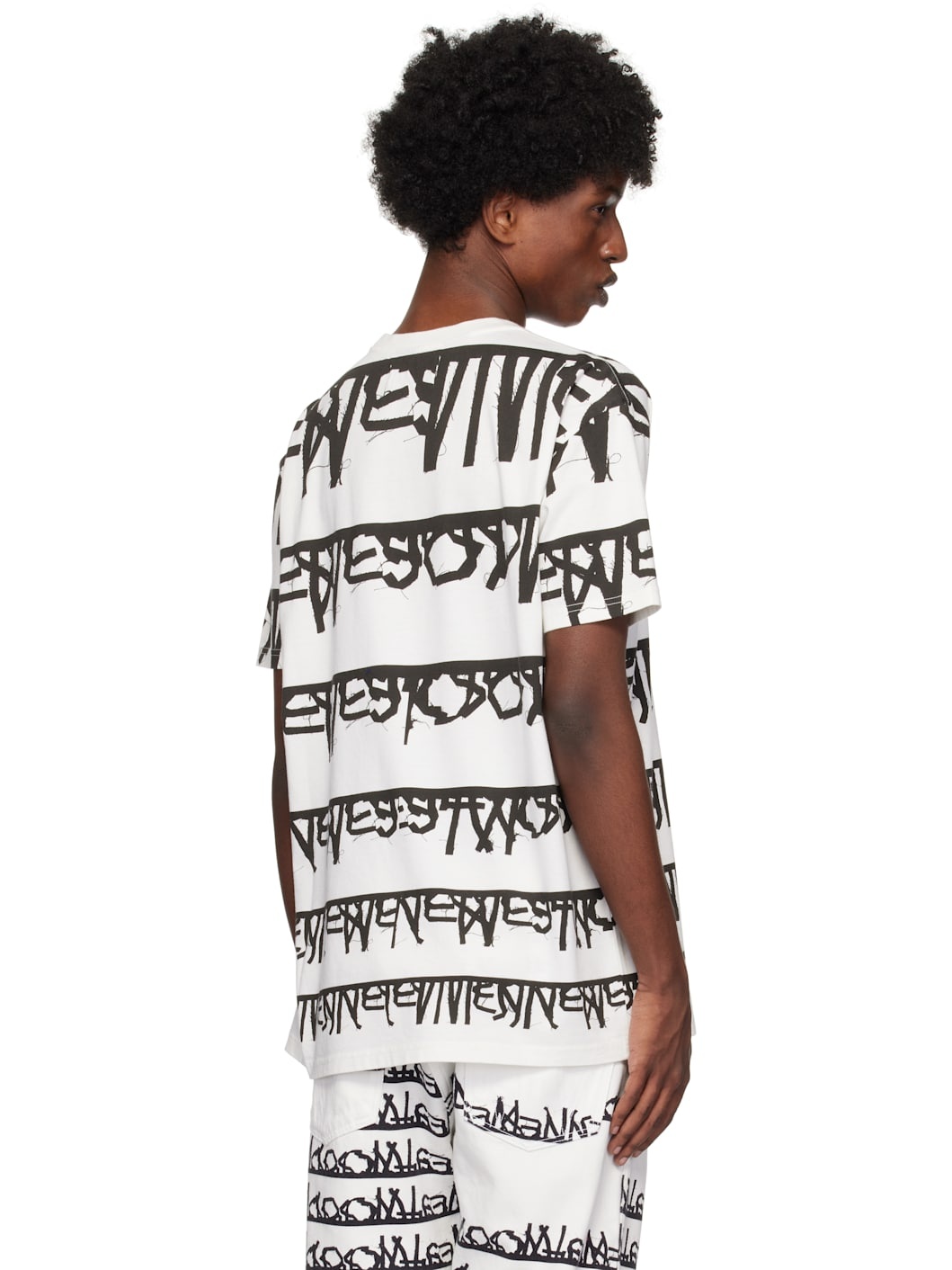 White & Black Classic T-shirt - 3