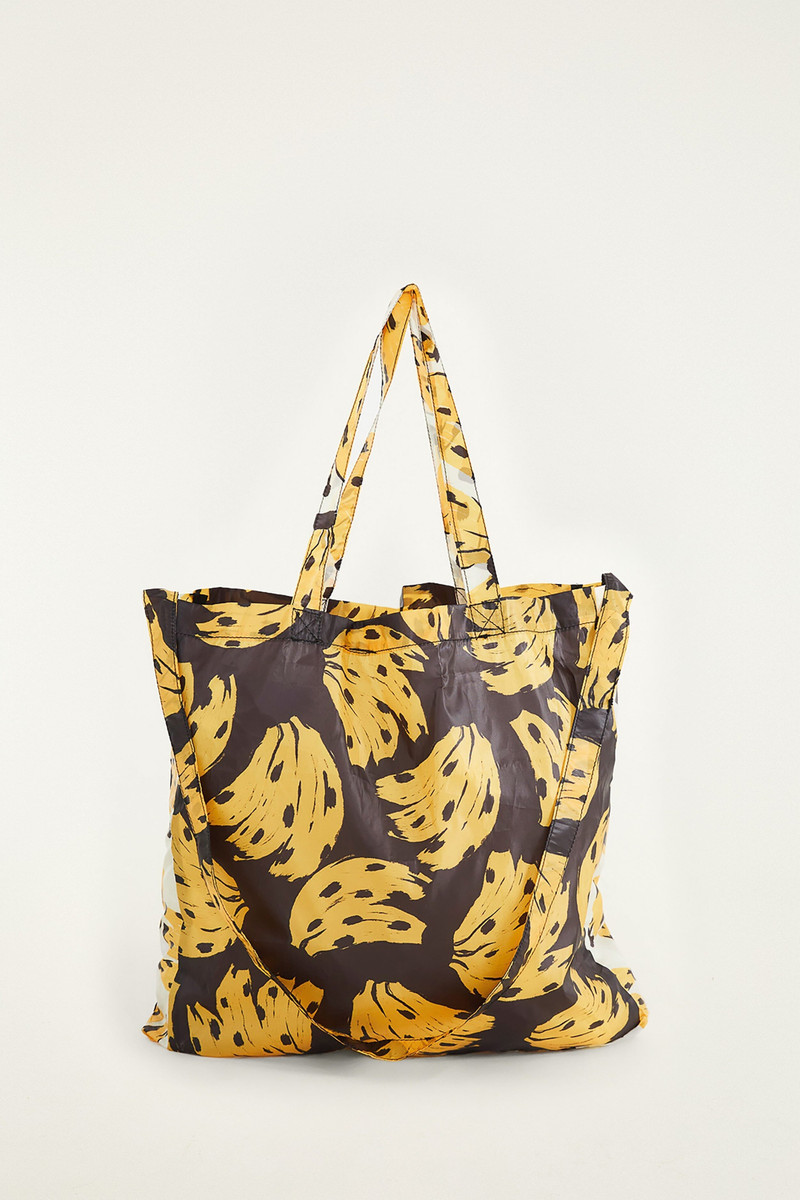 Black Bossa Banana Tote Fruit Bag 1