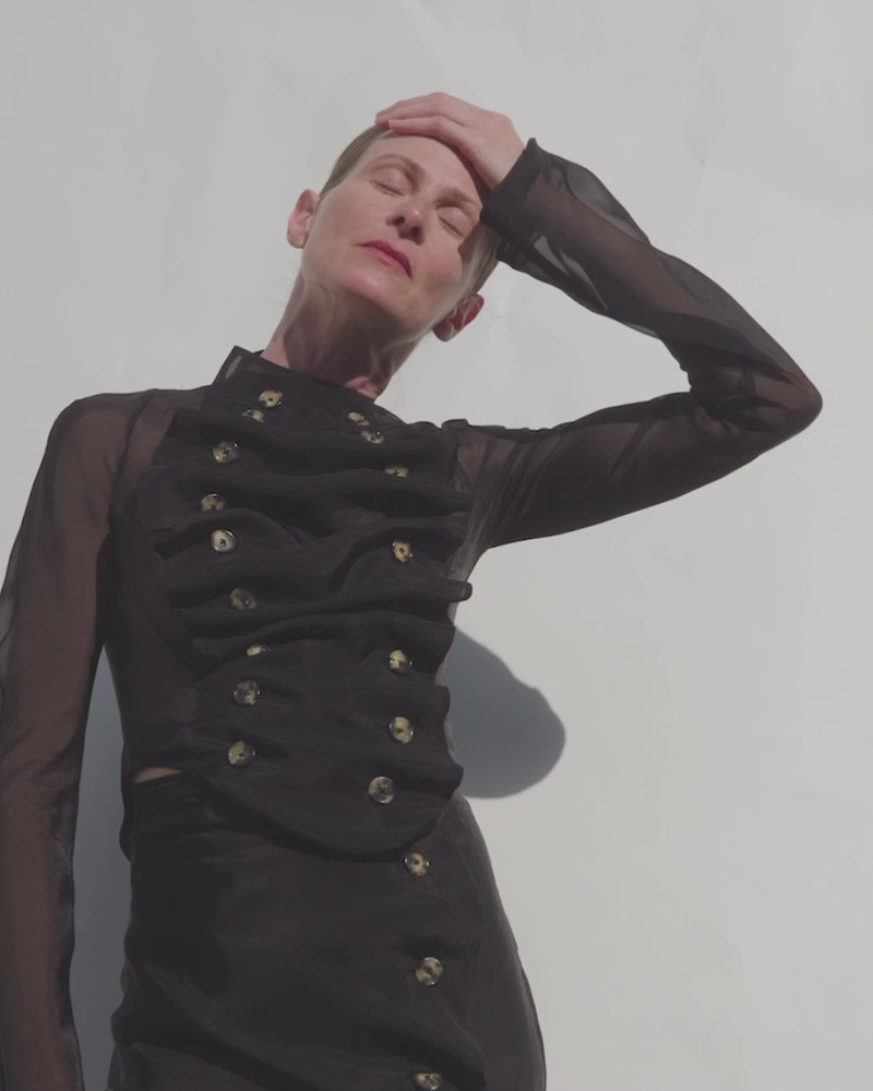 BIB-FRONT STRUCTURED JACKET BLACK 5