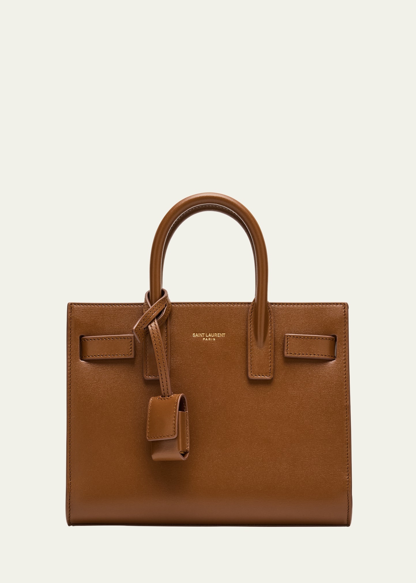 Sac De Jour Nano Top-Handle Bag in Smooth Leather - 1