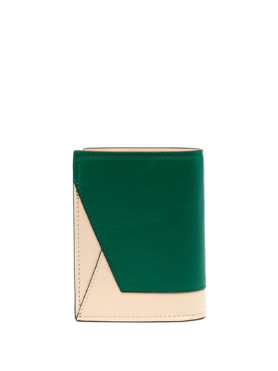 Marni logo-stamp leather wallet outlook