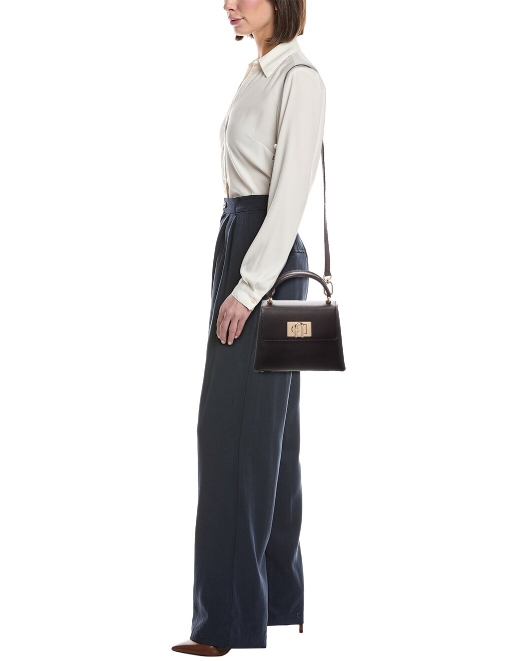 Furla 1927 Mini Leather Top Handle - 4