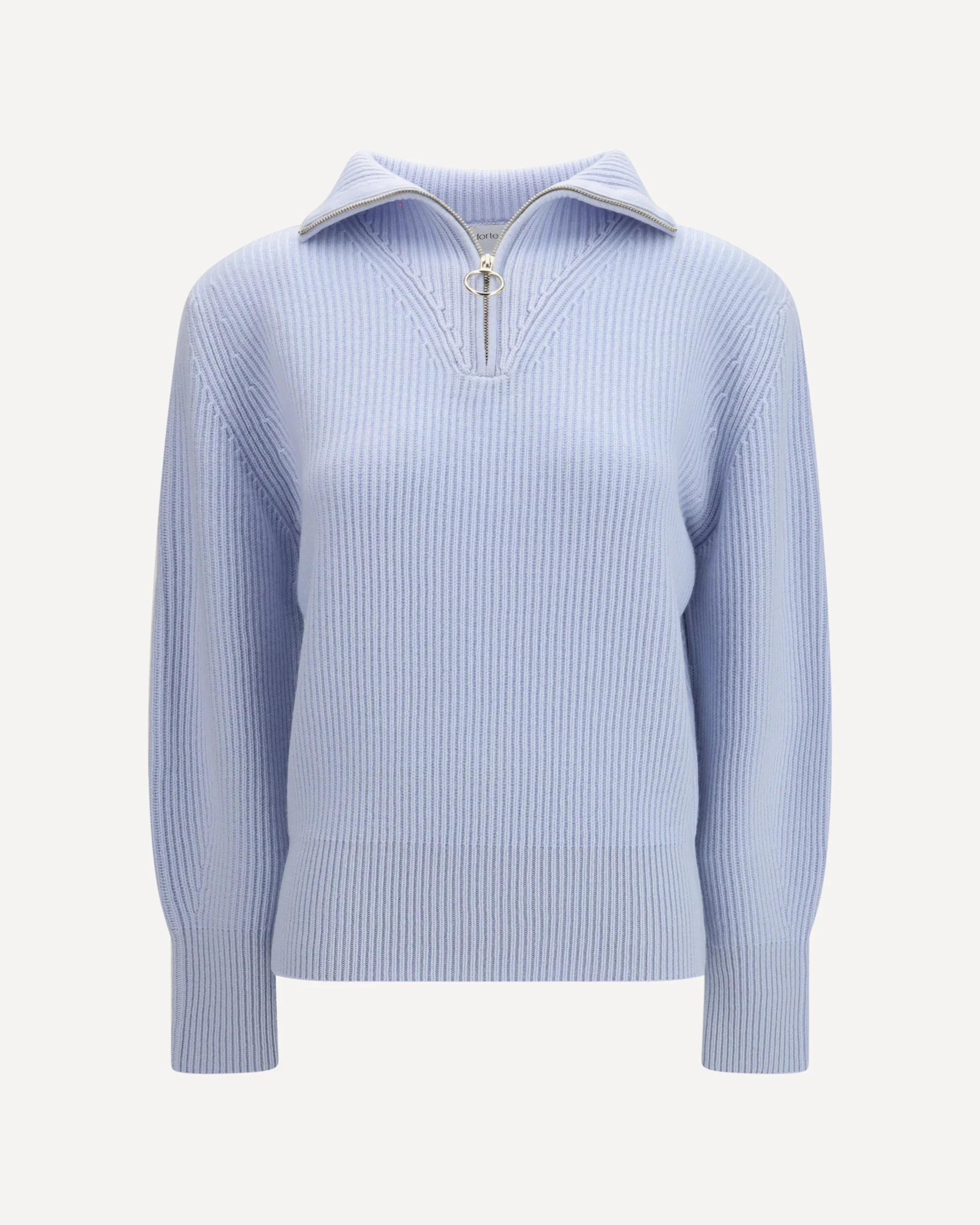 Wool and cashmere half zip Sweater - 1