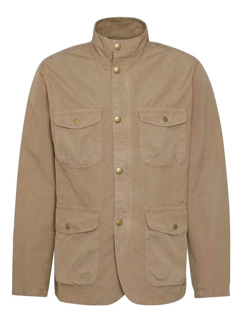 button-fastening cotton jacket - 1
