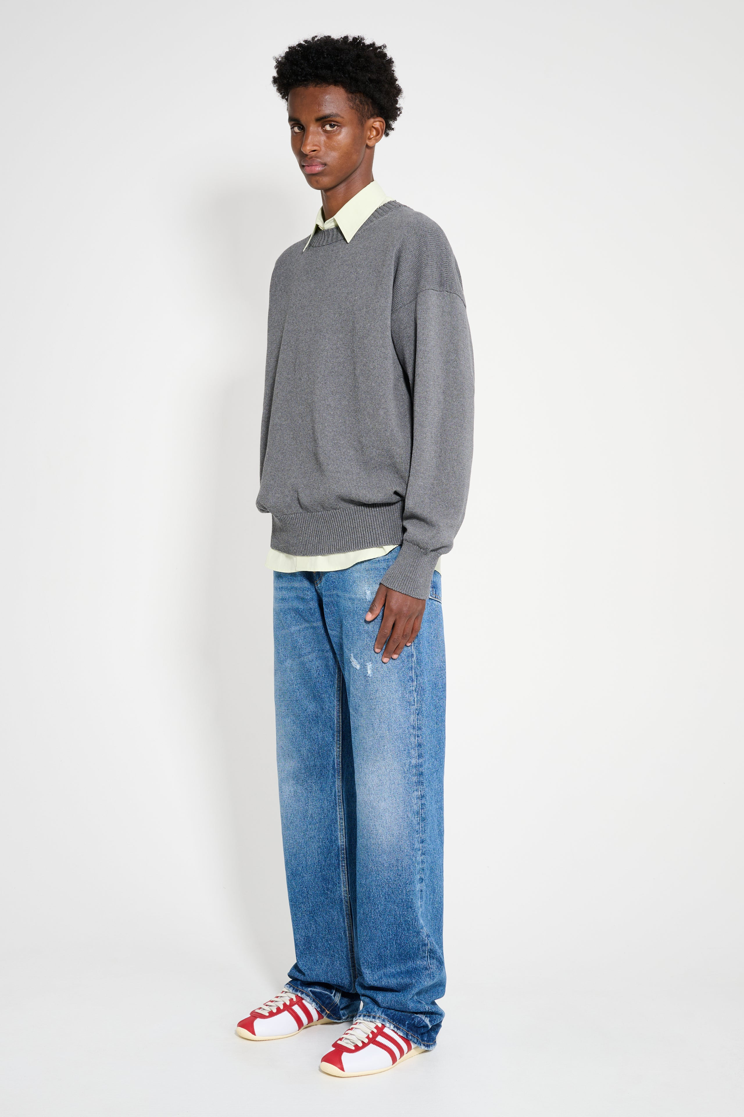 ACNE STUDIOS 2010M JEANS VINTAGE BLUE - 3