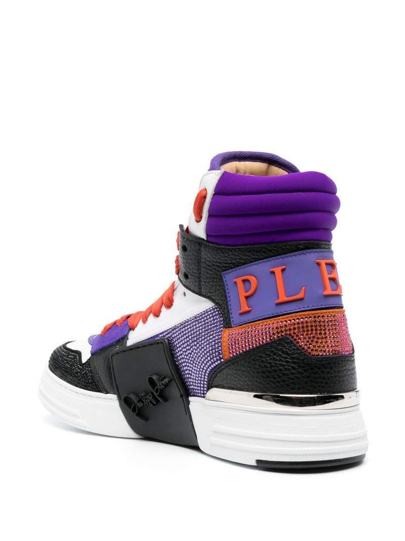 Phantom Skull & Bones hi-top sneakers 3