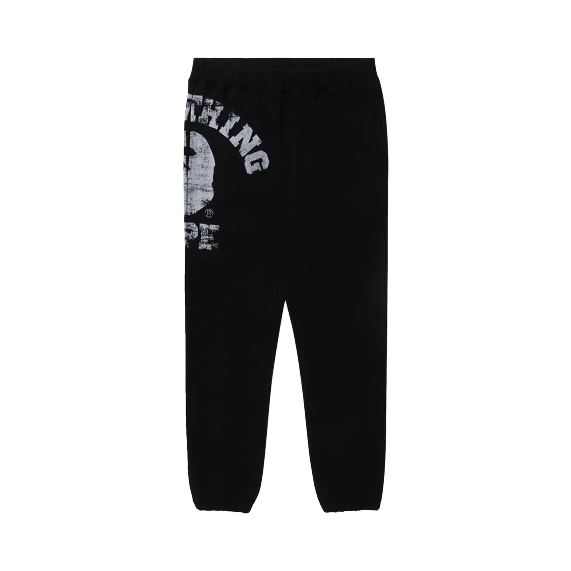 BAPE Big College Sweatpants 'Black' - 1
