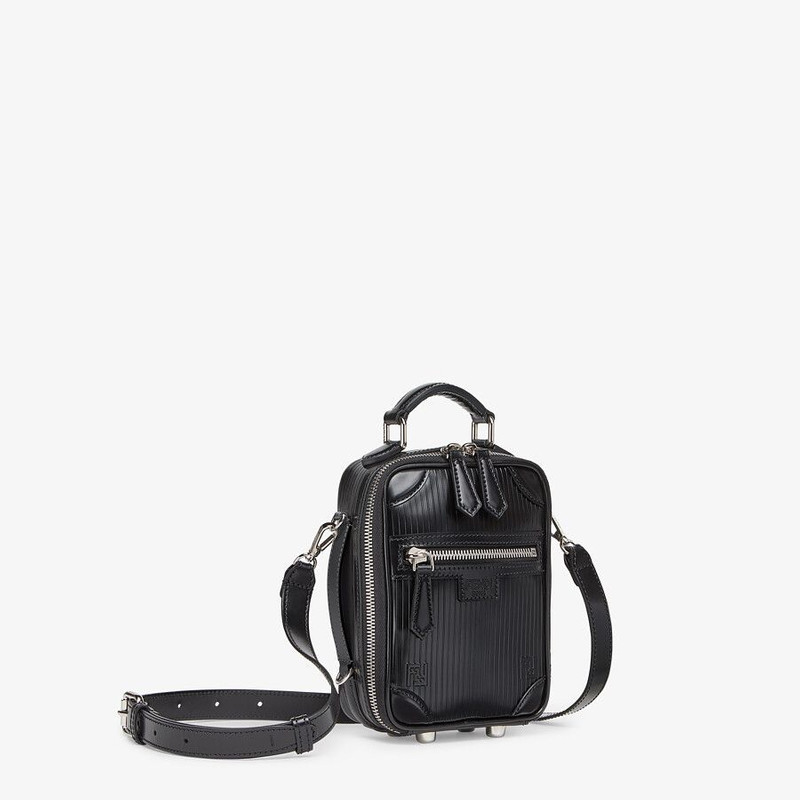 FENDI Black leather bag outlook