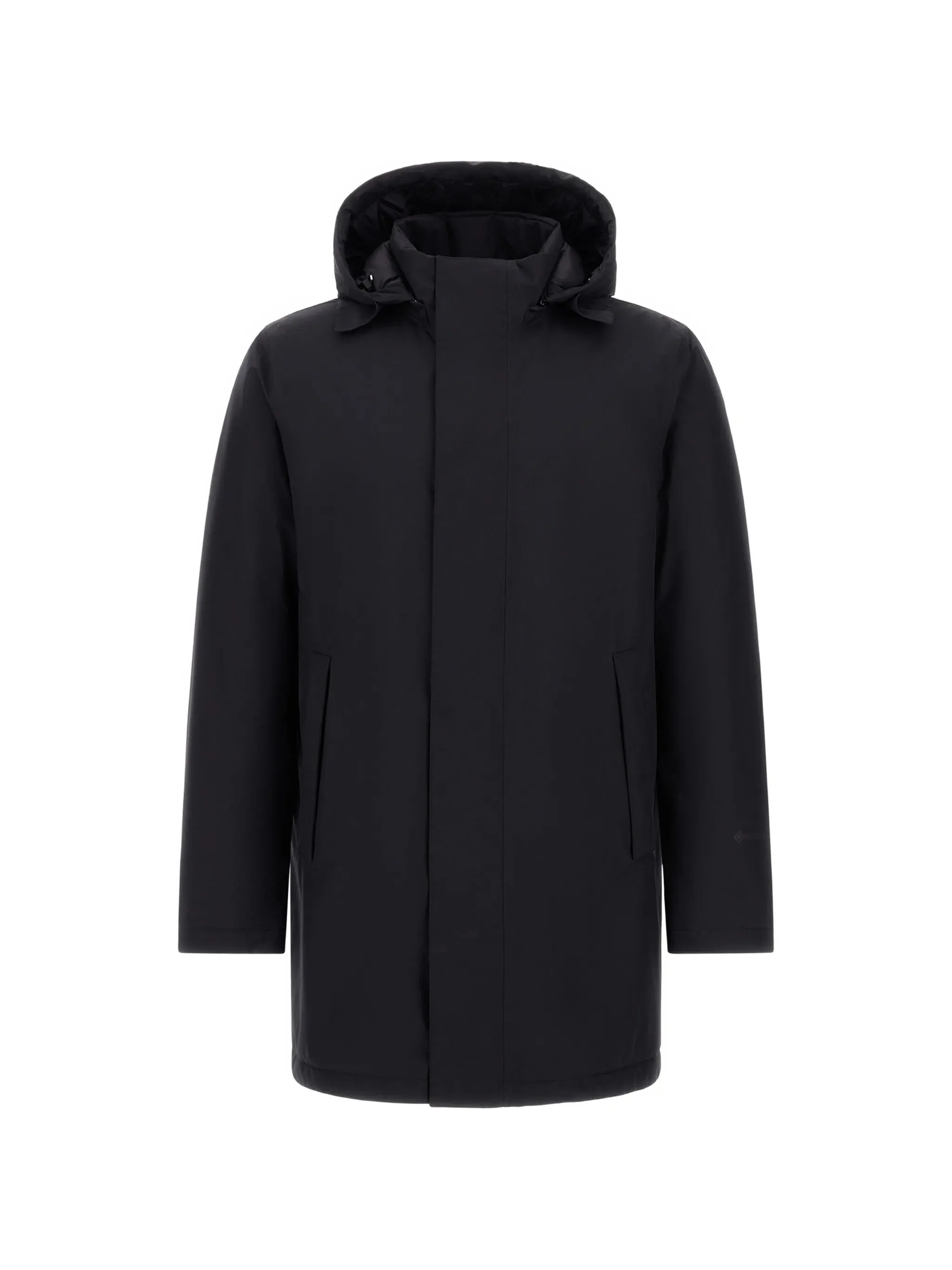 Herno Gore-Tex® Hooded Single-breasted Coat - 1