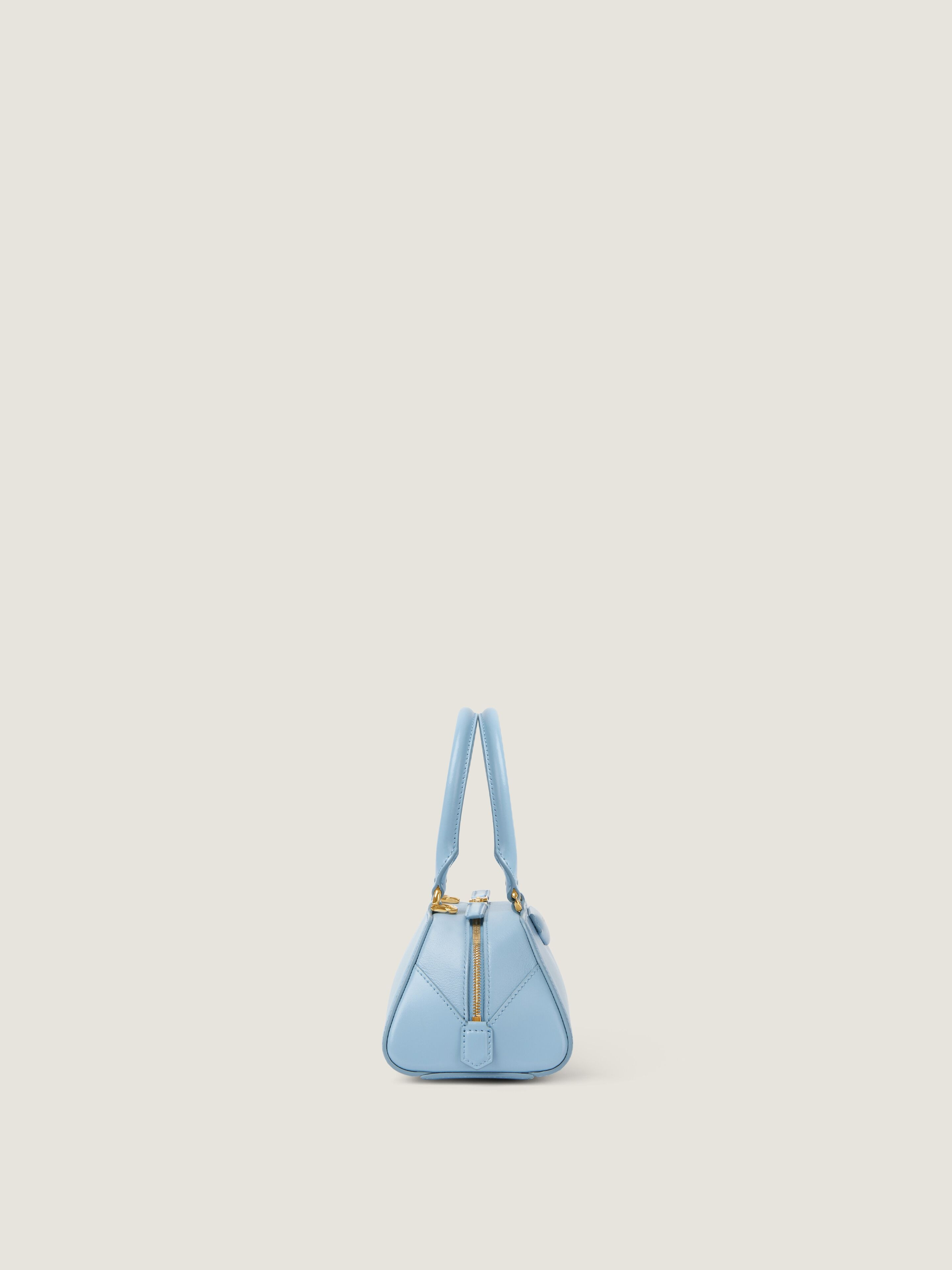 MINI ANTIGONA EAST-WEST BAG IN BOX LEATHER - 3