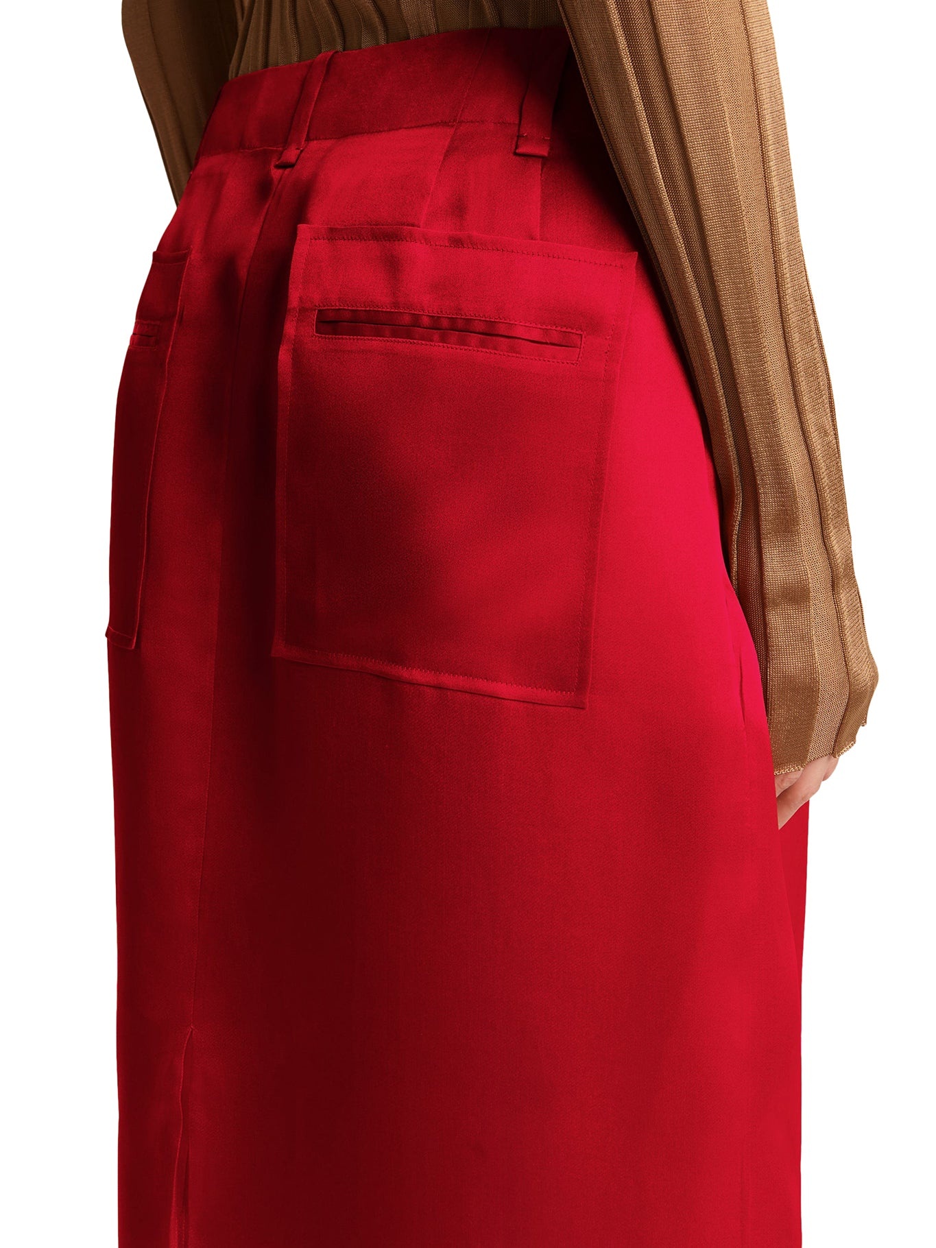 LUCIAN SILK SKIRT - 6