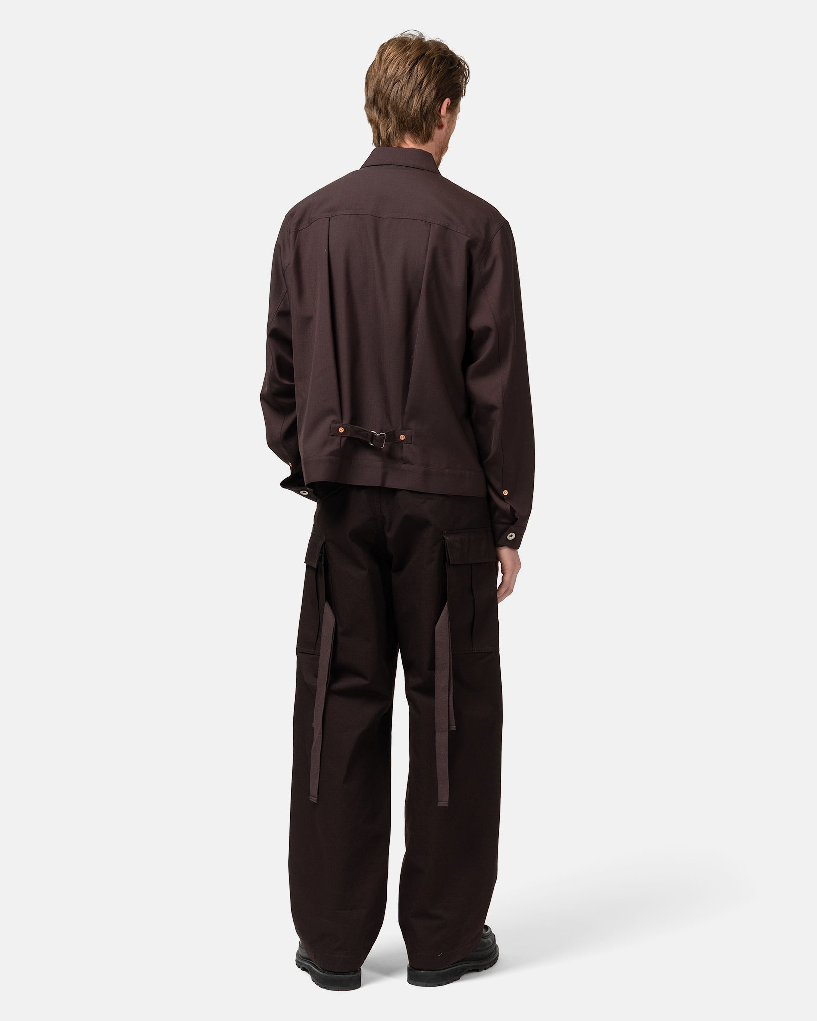 Rip Stop Pants Brown - 4
