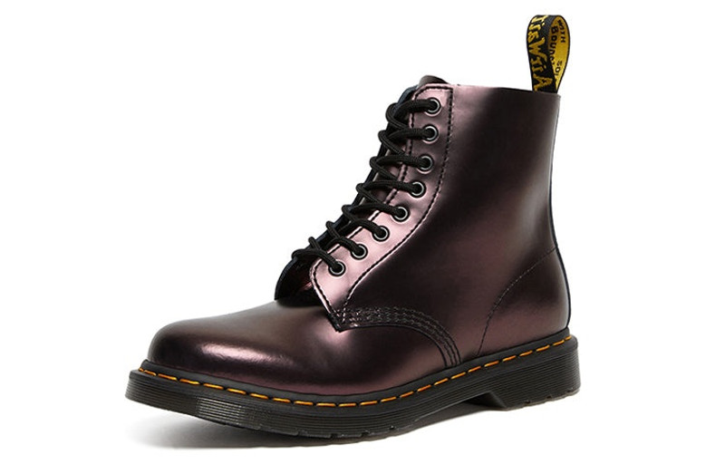 Dr. Martens Dr.Martens 1460 Pascal Chroma Metallic Leather Boots 'Cherry Red' 26233602 outlook