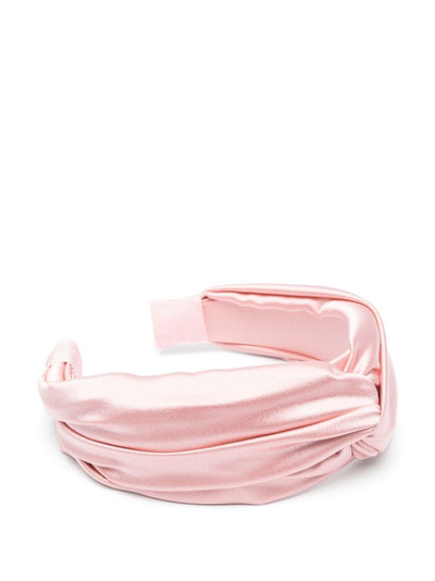 Jennifer Behr knot-detail wide hairband outlook