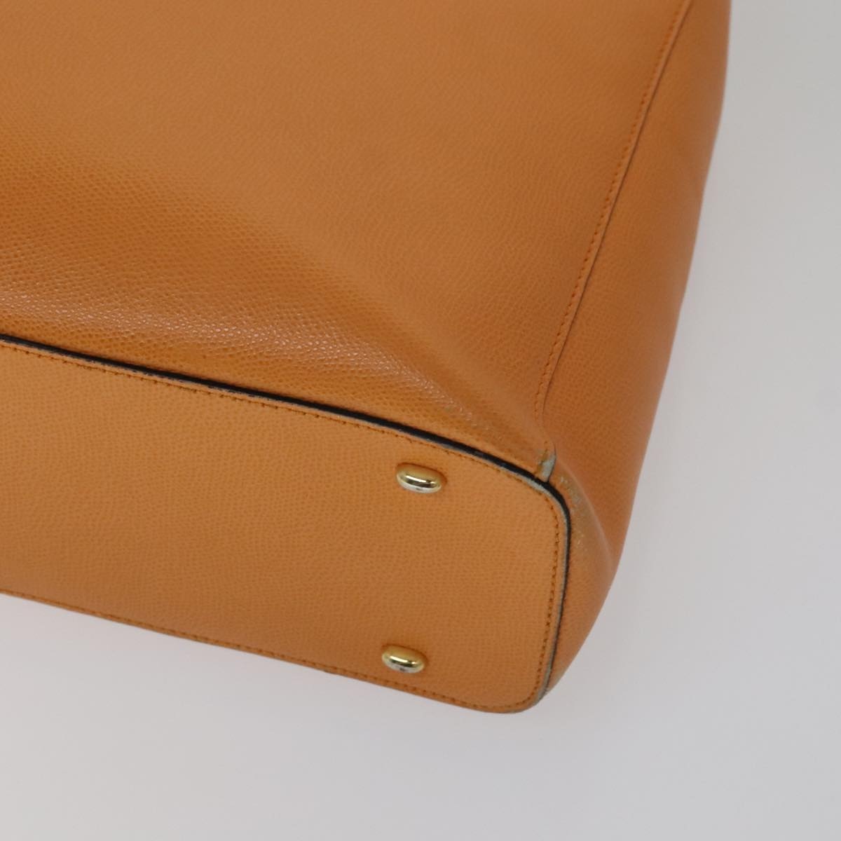 CELINE Tote Bag Leather Orange - 10