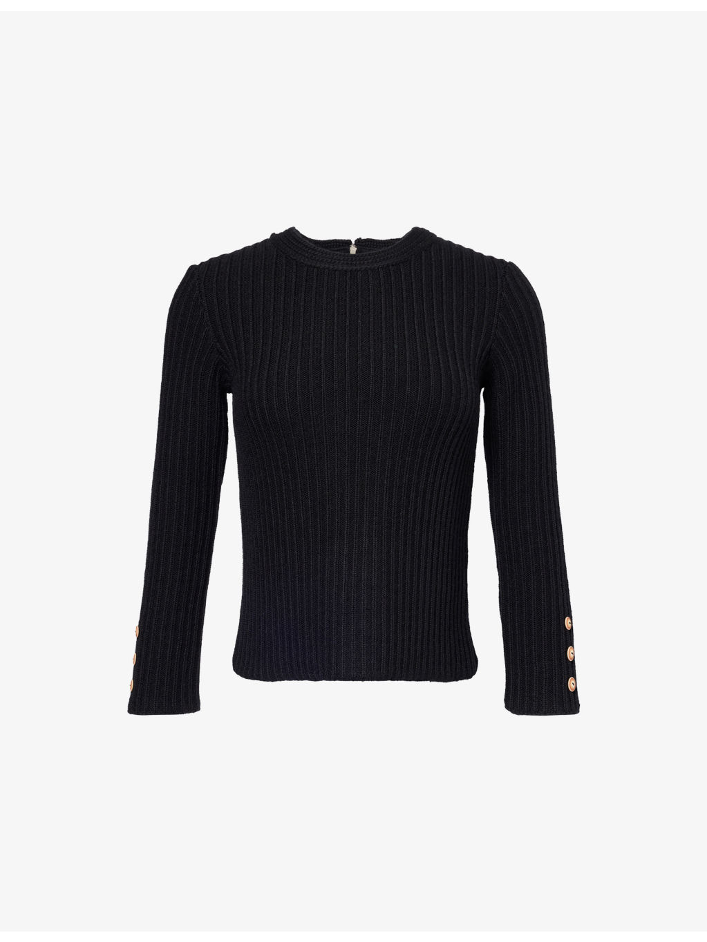 Dixie Ribbed Wool Jumper - 1