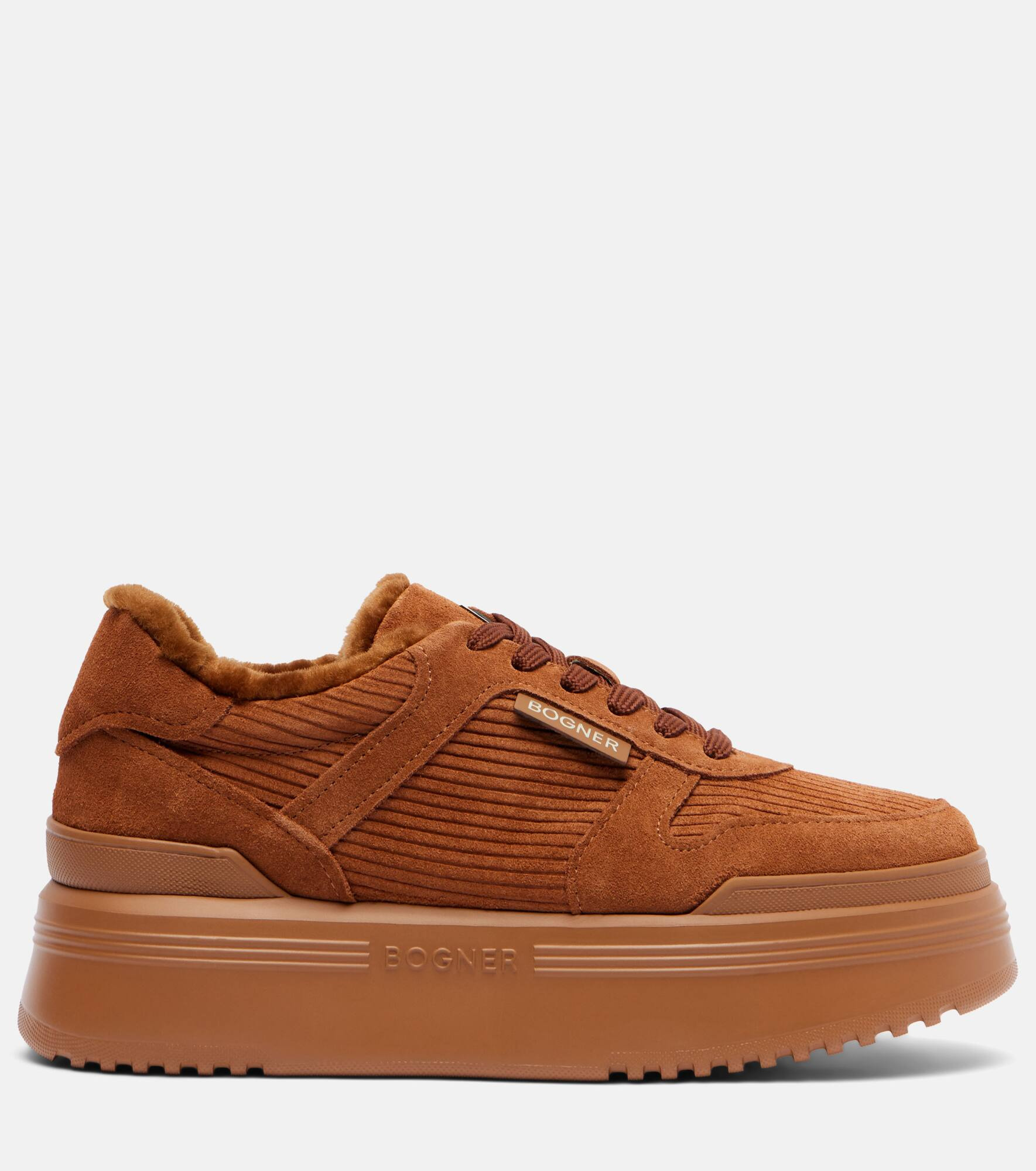 New York suede platform sneakers - 4